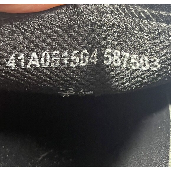 Ecco New Jersey Loafers Mens Size 7/7.5 Slip On Dress Shoes Black Leather 41 EU - Picture 15 of 16